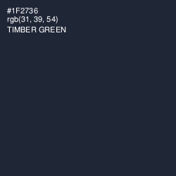 #1F2736 - Timber Green Color Image